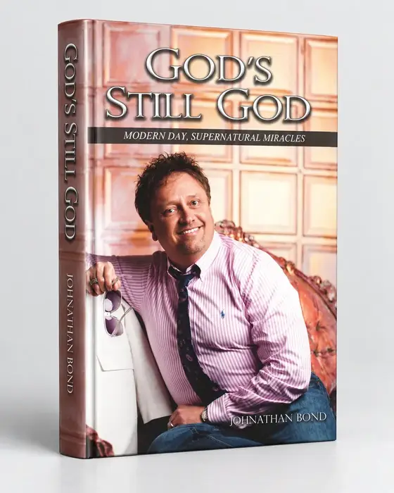 God's Still God book cover mockup