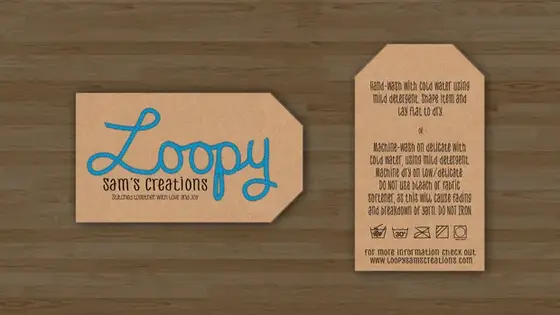 Loopy Sam's Creations product tags