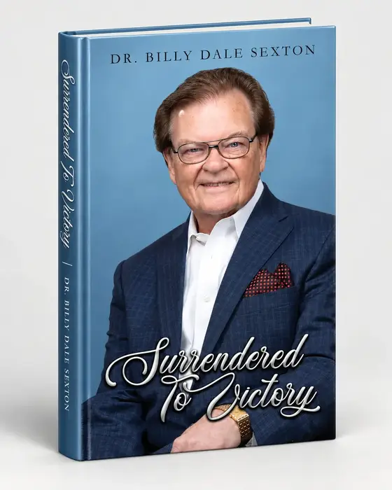 Surrendered to Victory book cover mockup