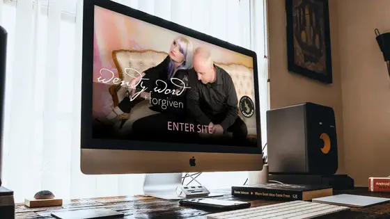 Wendy Word and Forgiven website design