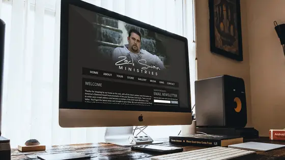 Zack Sawin website design